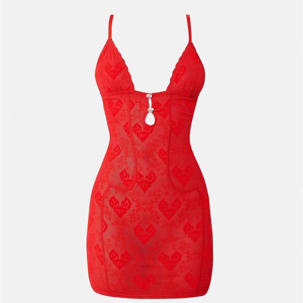 Posted Girl Red Scarlett Dress